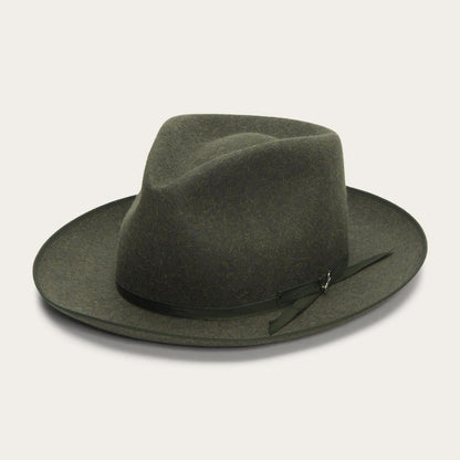 The Ultralight Stratoliner Fedora Olive Mix Men/Women Stetson Fedora