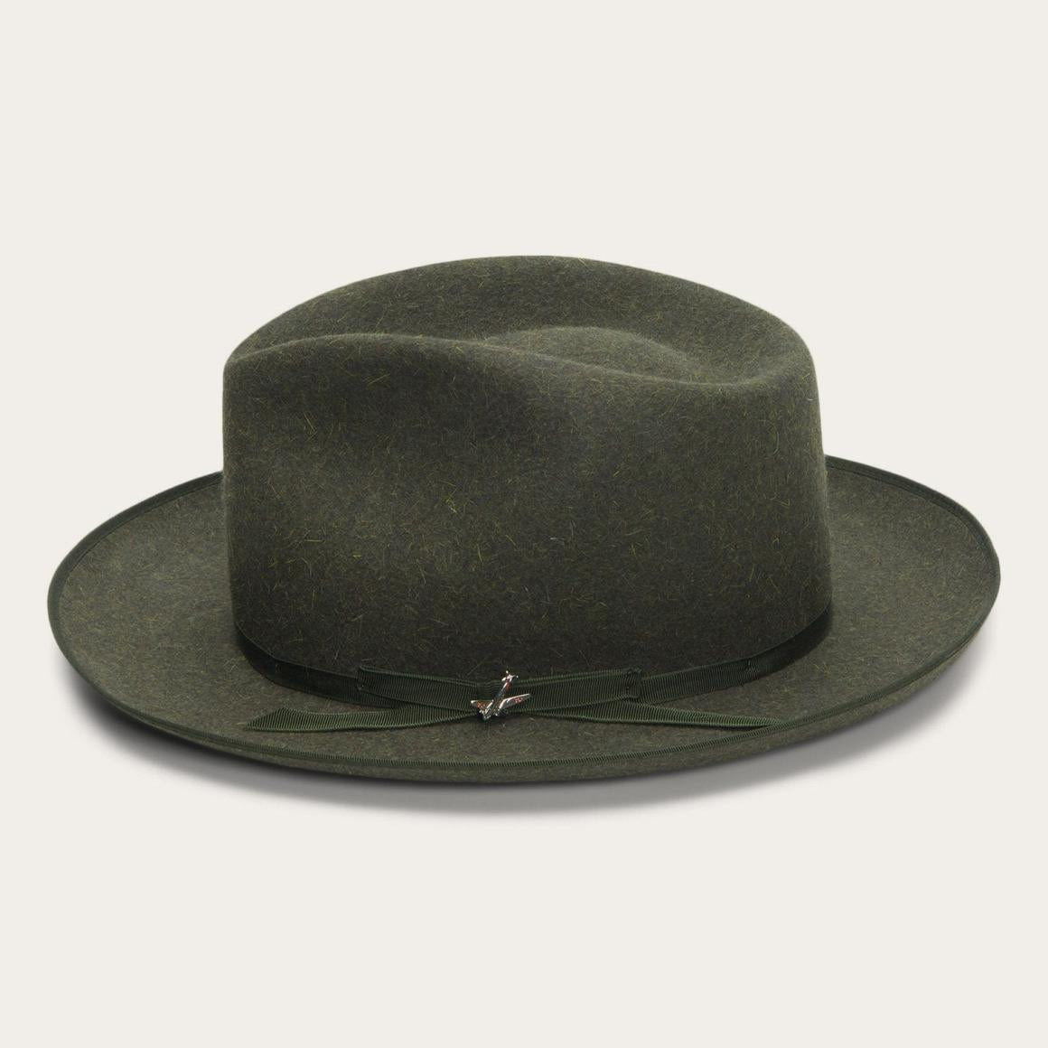 The Ultralight Stratoliner Fedora Olive Mix Men/Women Stetson Fedora