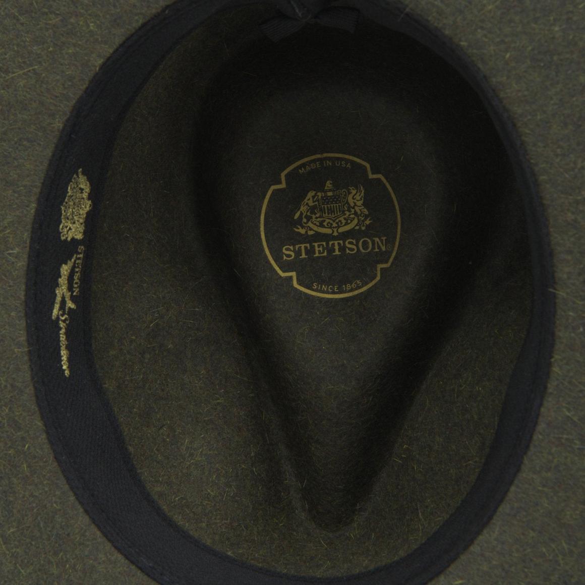 The Ultralight Stratoliner Fedora Olive Mix Men/Women Stetson Fedora