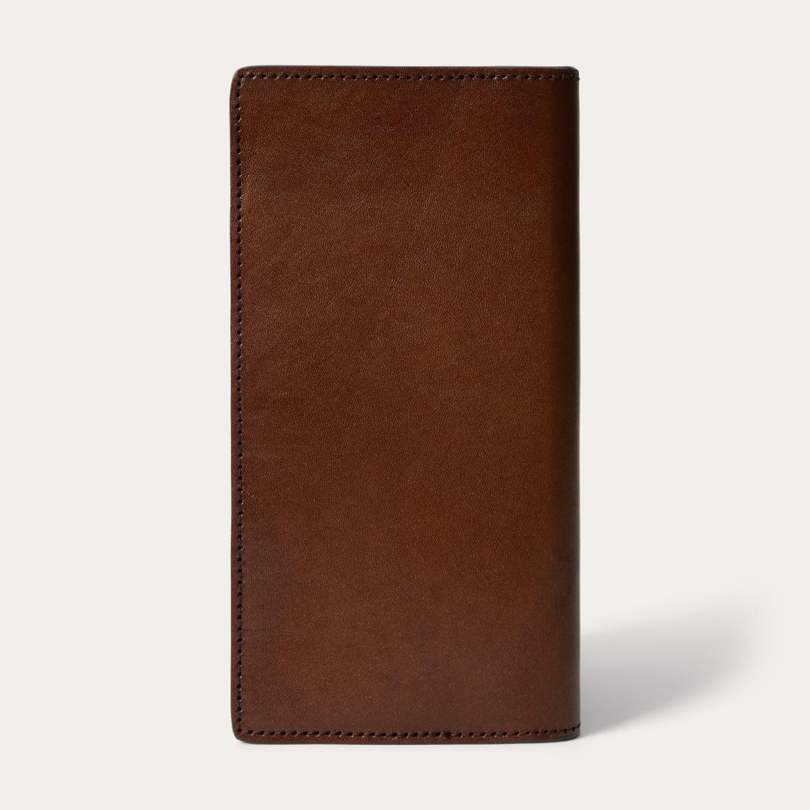 Tooled Checkbook Brown Men Stetson Wallets