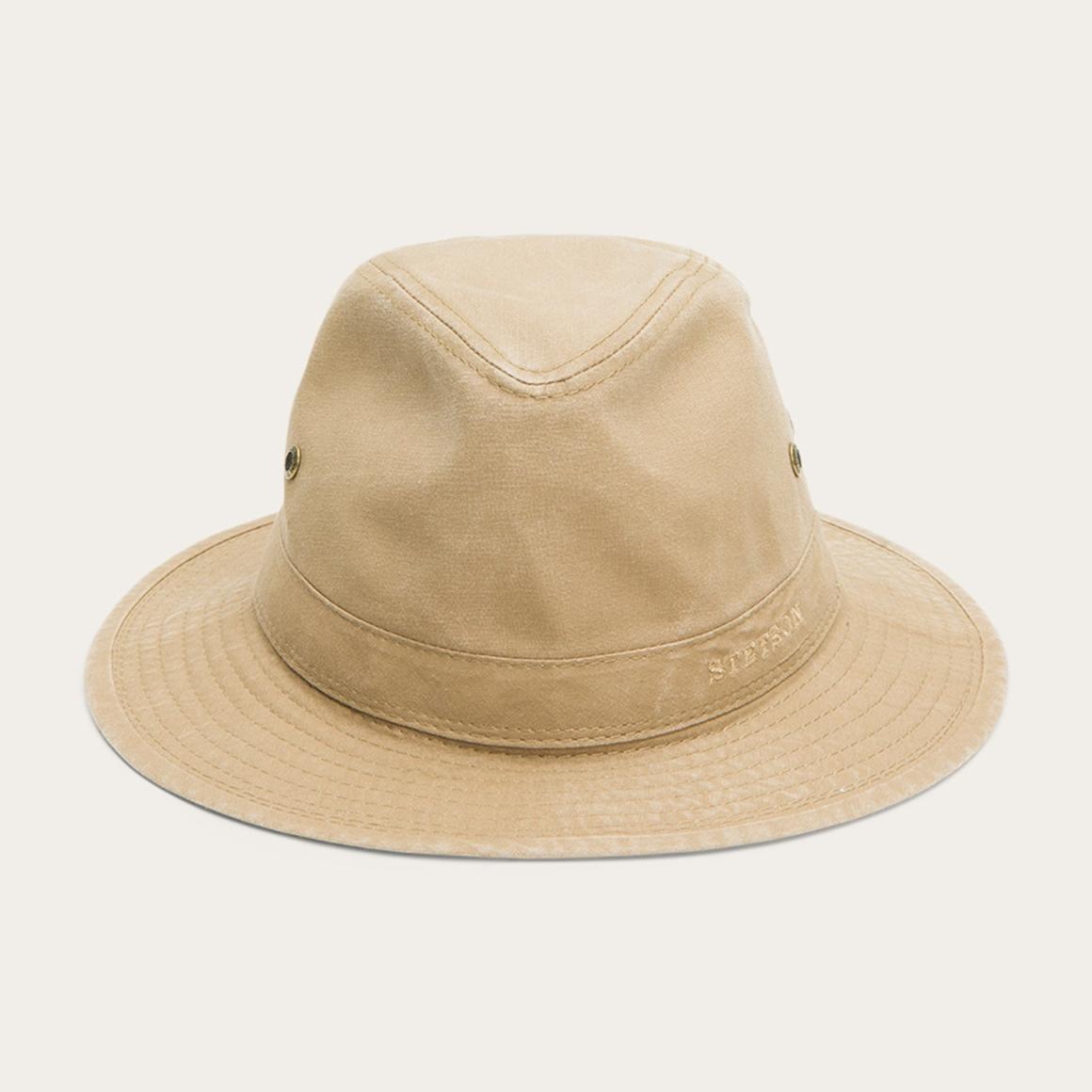 Traveller Delave Organic Cotton Olive Men/Women Stetson Caps & Truckers