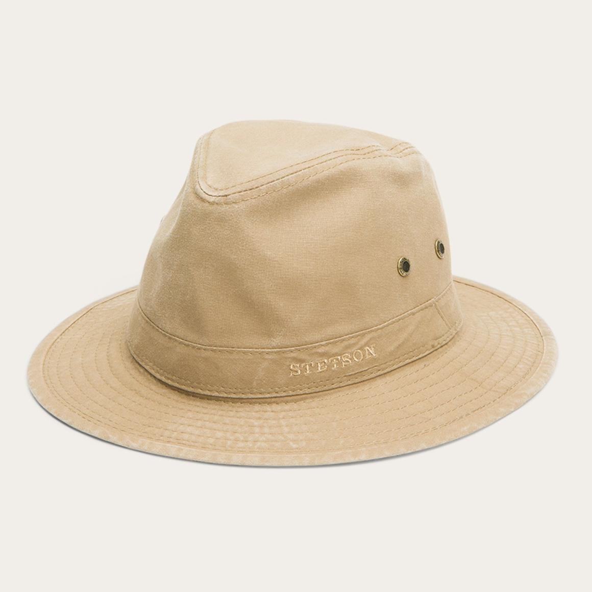 Traveller Delave Organic Cotton Olive Men/Women Stetson Caps & Truckers
