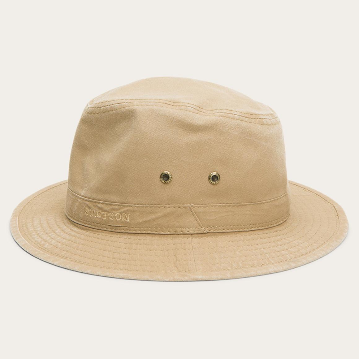 Traveller Delave Organic Cotton Olive Men/Women Stetson Caps & Truckers