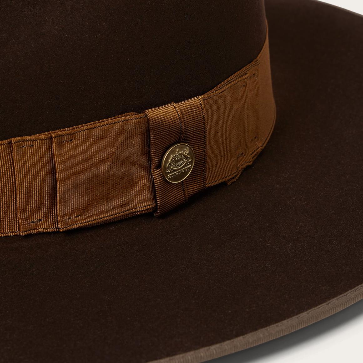 Tri-City Fedora Chocolate Men/Women Stetson Fedora
