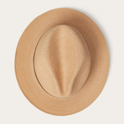 Triad Straw Fedora Mustard Men/Women Stetson Fedora