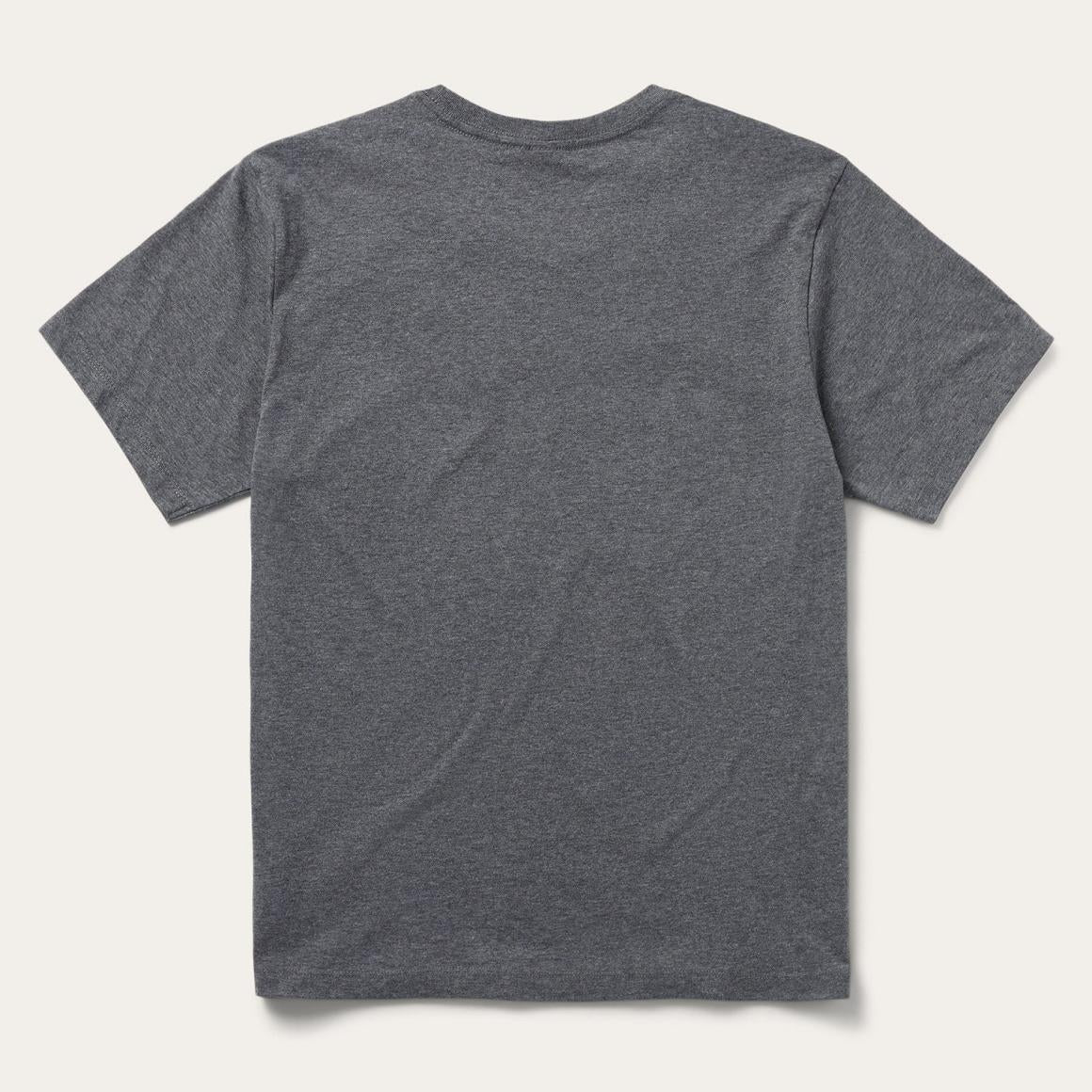 Vintage Arrow Graphic Tee Grey Men Stetson Tees