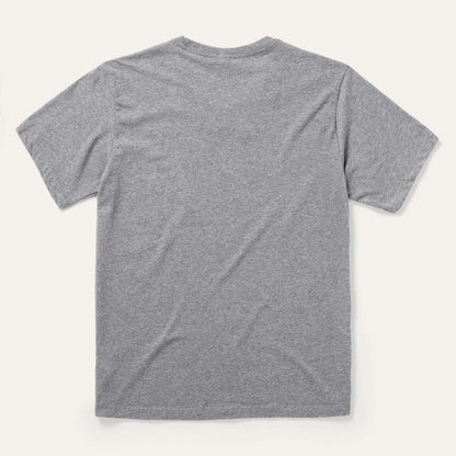 Vintage Eagle Graphic Tee Grey Men Stetson Tees