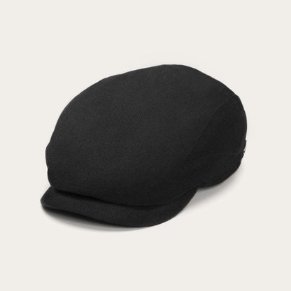 Virgin Wool & Cashmere Driver Cap Black Men/Women Stetson Caps & Truckers