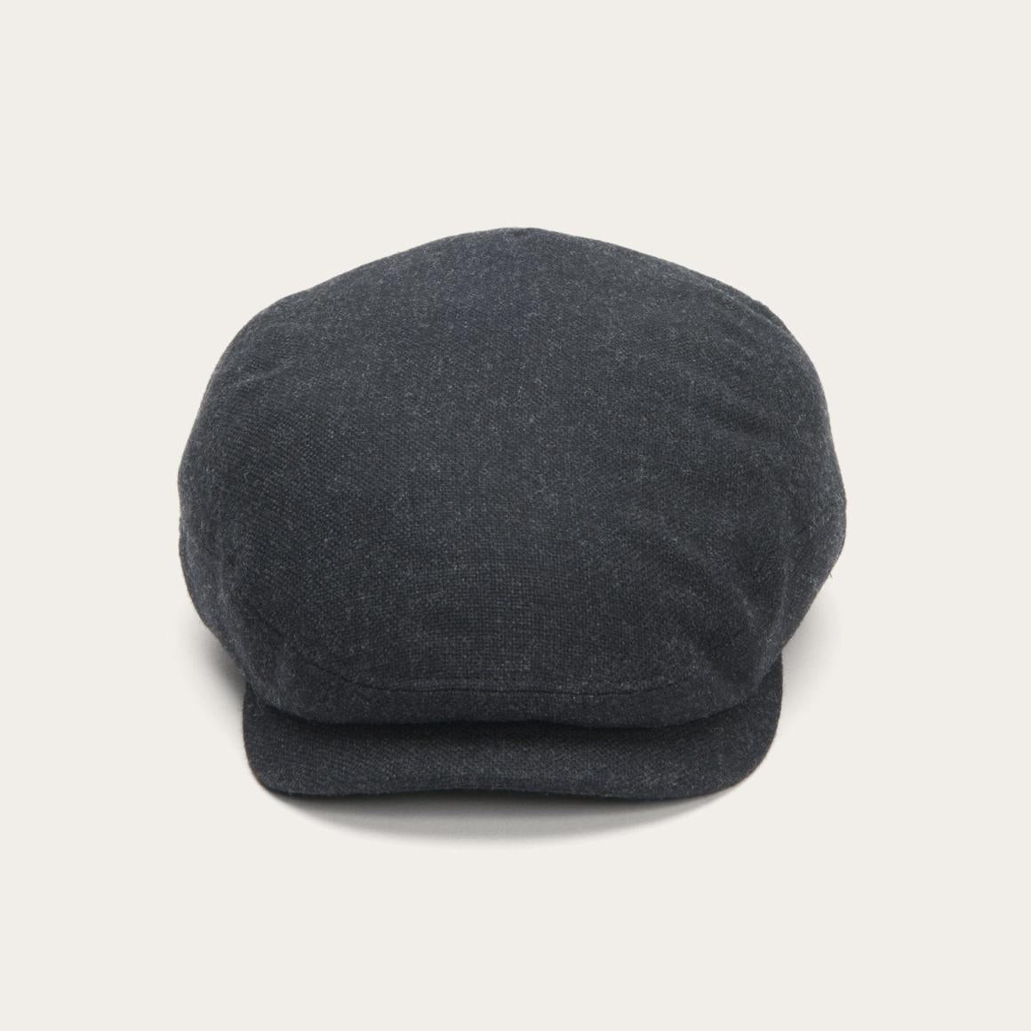 Virgin Wool & Cashmere Driver Cap Grey Men/Women Stetson Caps & Truckers