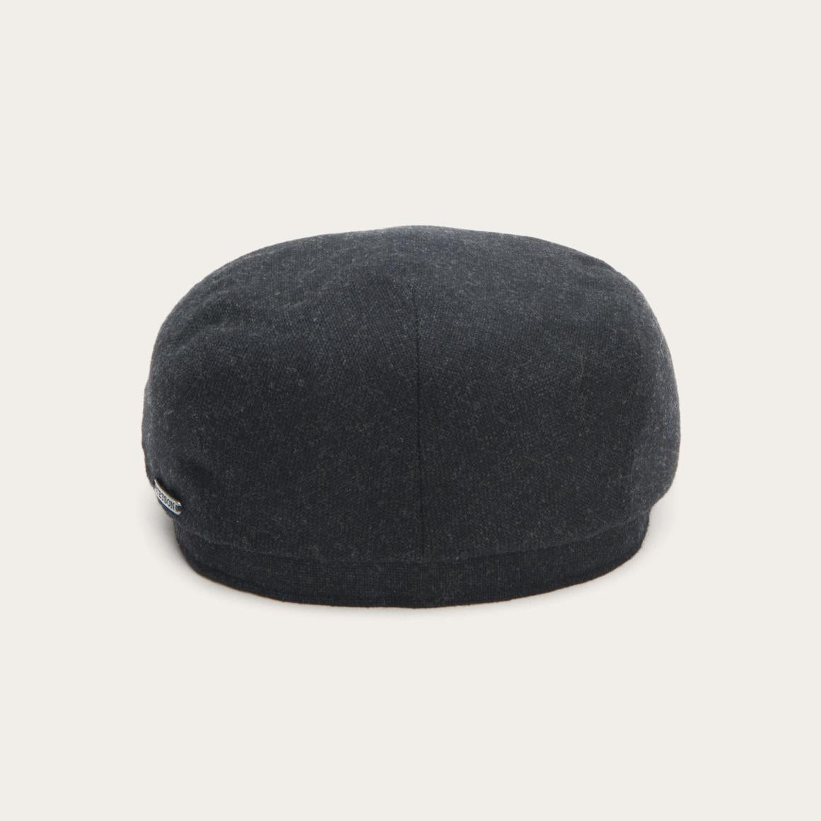 Virgin Wool & Cashmere Driver Cap Grey Men/Women Stetson Caps & Truckers
