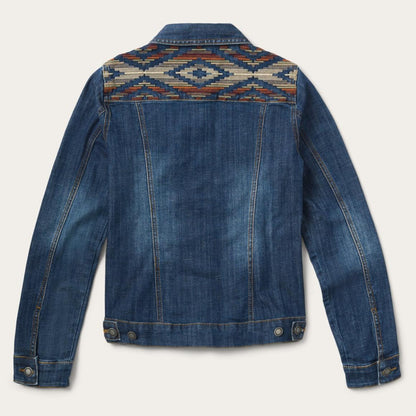 Western Denim Jacket Blue Women Stetson Jackets