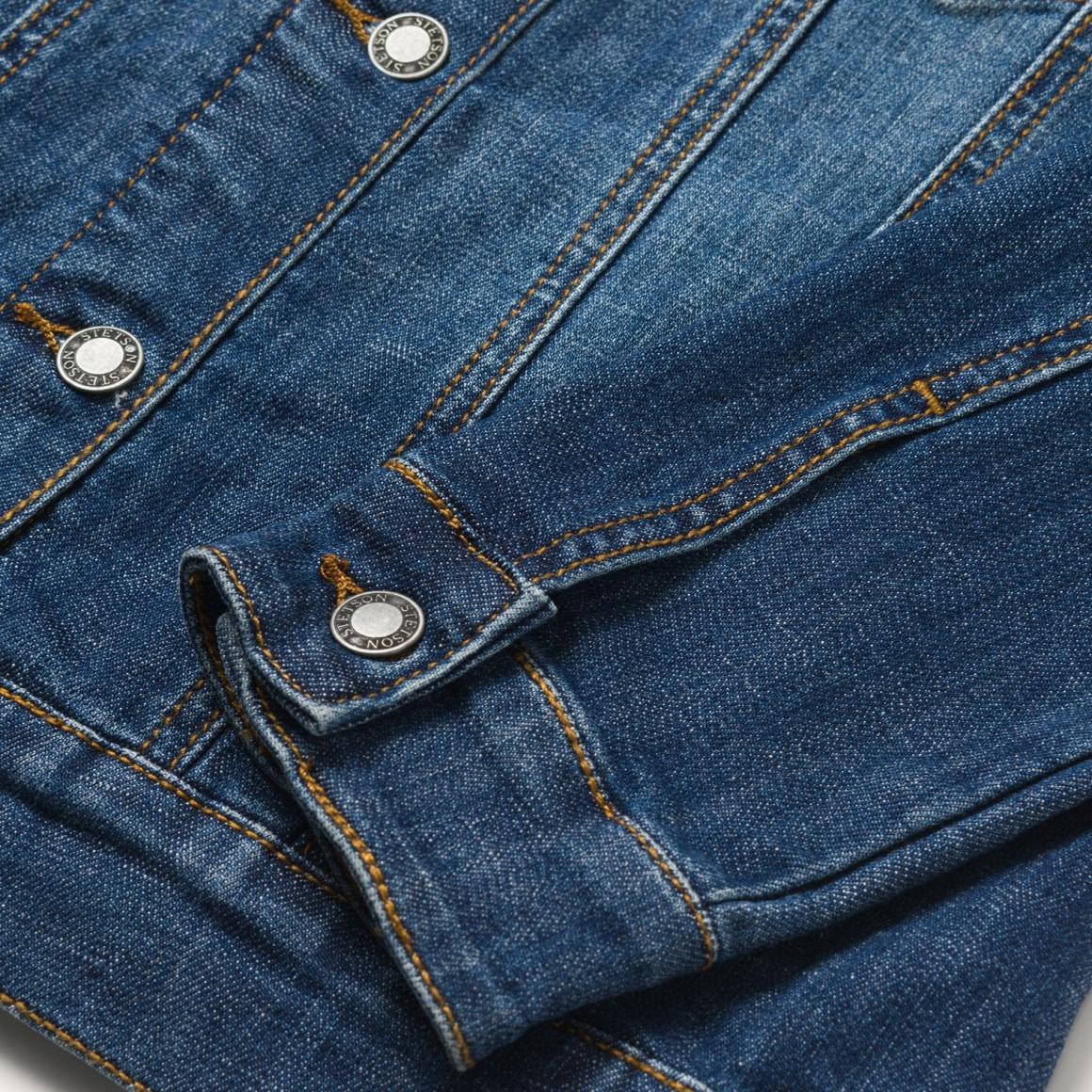 Western Denim Jacket Blue Women Stetson Jackets