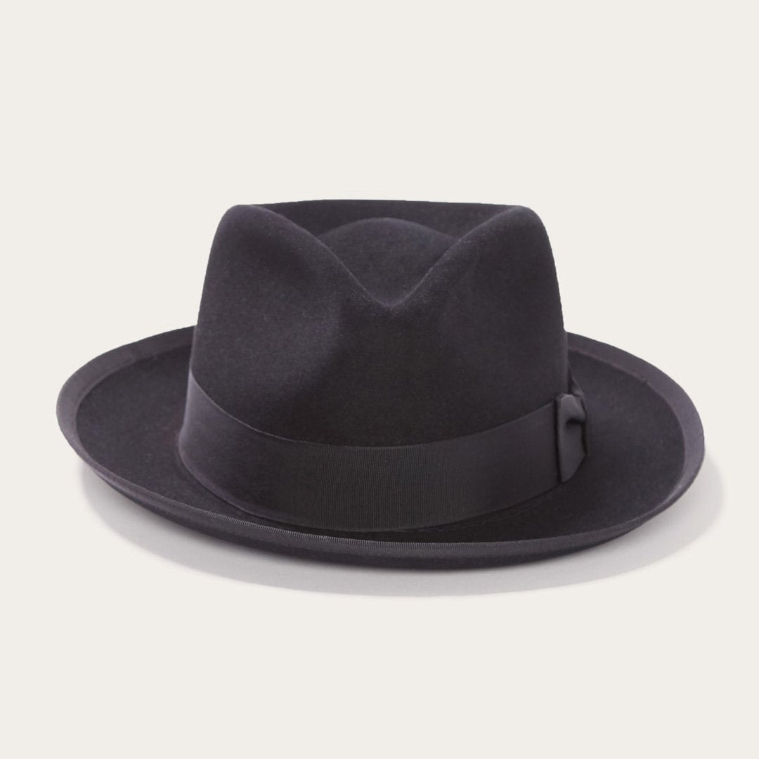 Whippet Fedora Black Men/Women Stetson Fedora