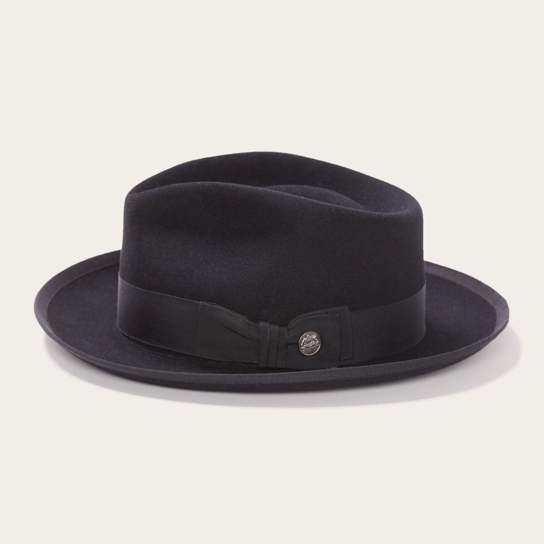 Whippet Fedora Black Men/Women Stetson Fedora