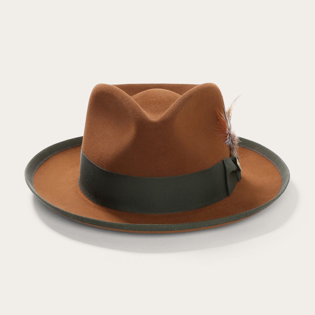 Whippet Fedora Cognac Men/Women Stetson Fedora