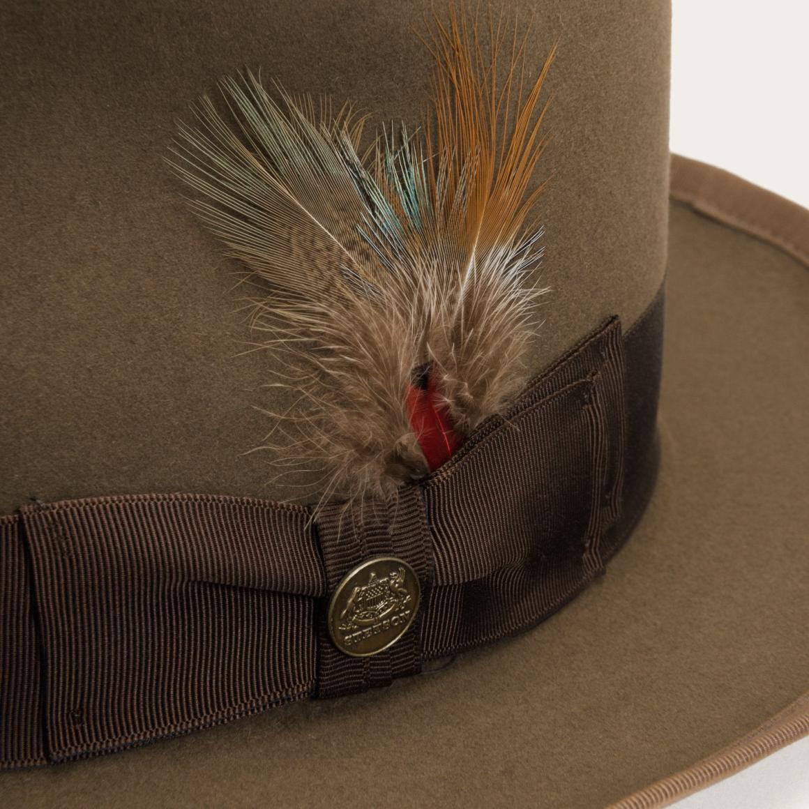 Whippet Fedora Tawny Men/Women Stetson Fedora