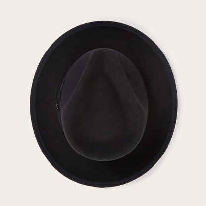 Whippet Wool Fedora Black Men/Women Stetson Fedora