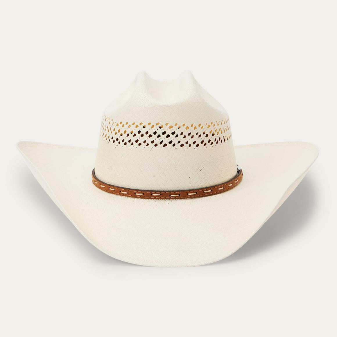 Williston 8X Straw Cowboy Hat Natural Men/Women Stetson Western