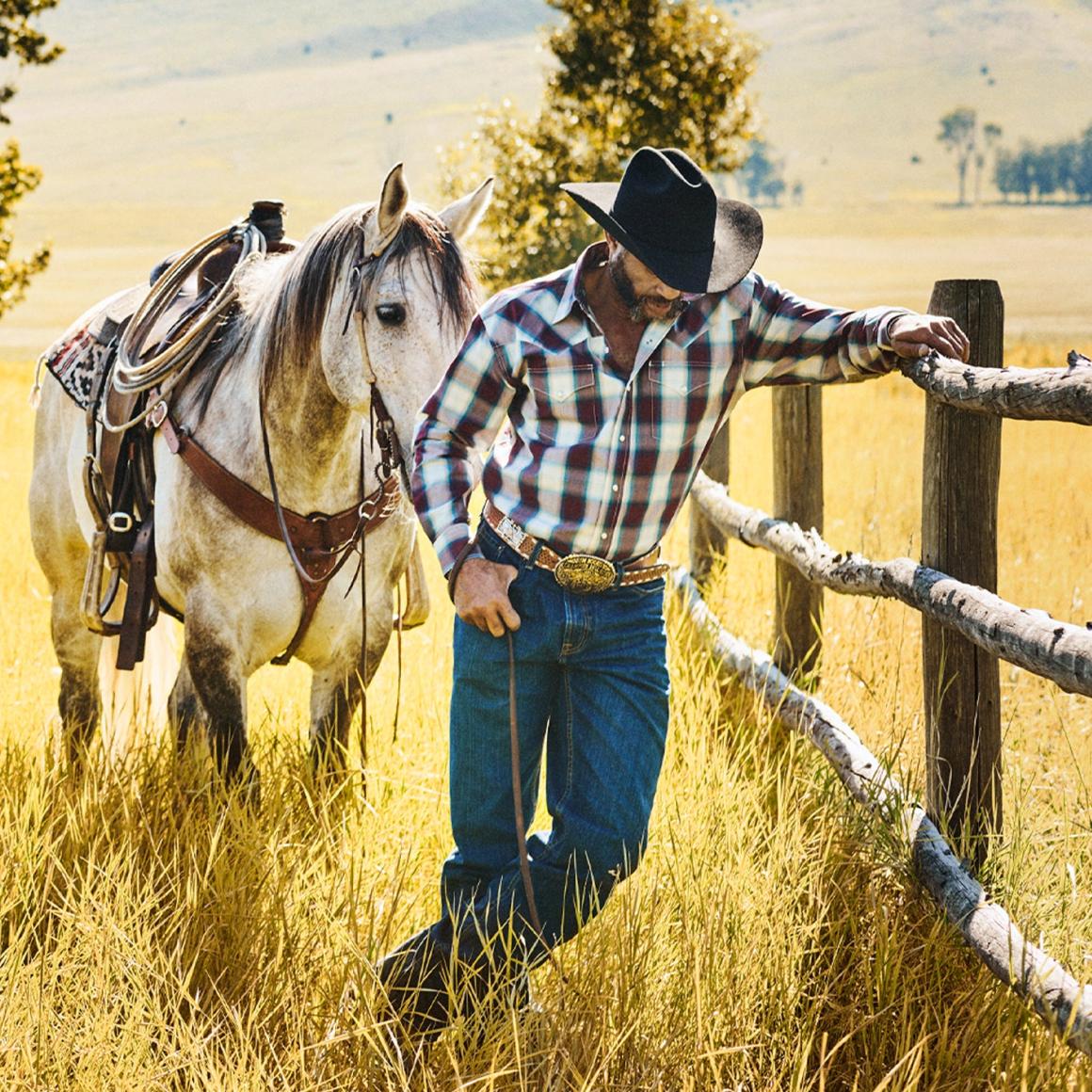 Wine Plaid Shirt Wine Men Stetson Classic Cut
