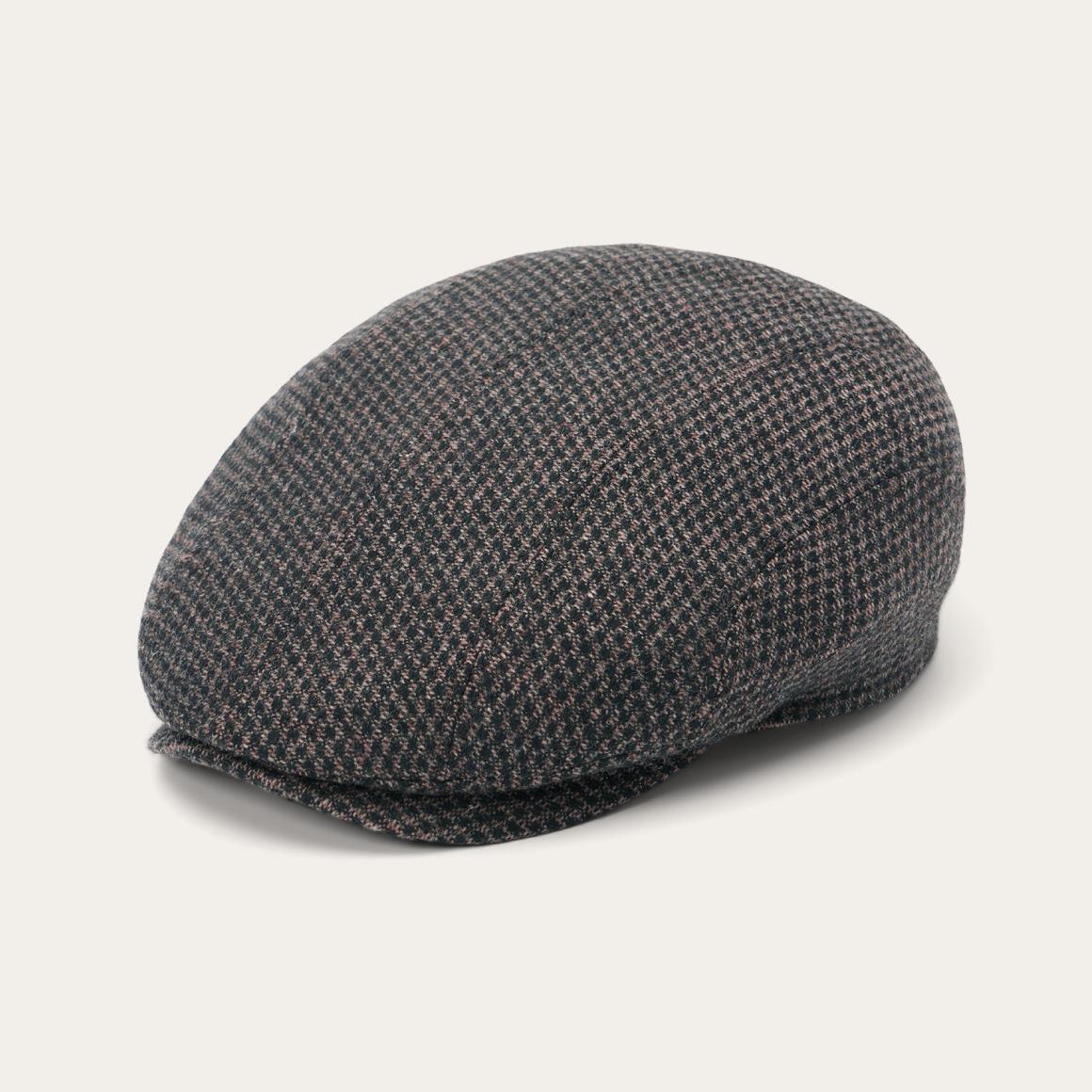Wool Ivy Cap Brown/beige Mix Men/Women Stetson Caps & Truckers