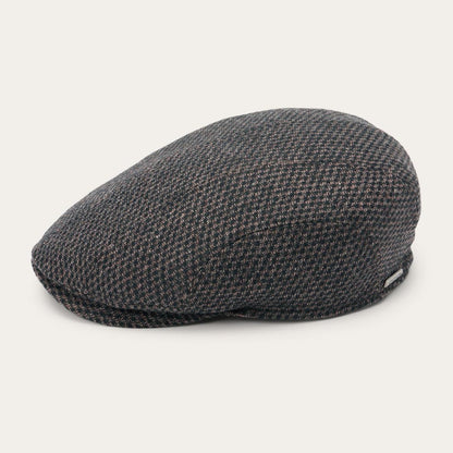 Wool Ivy Cap Brown/beige Mix Men/Women Stetson Caps & Truckers
