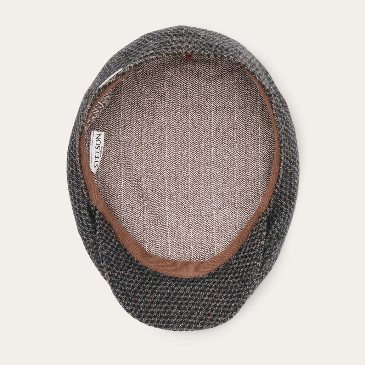 Wool Ivy Cap Brown/beige Mix Men/Women Stetson Caps & Truckers