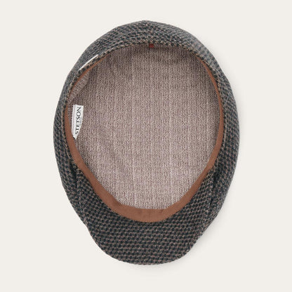 Wool Ivy Cap Brown/beige Mix Men/Women Stetson Caps & Truckers