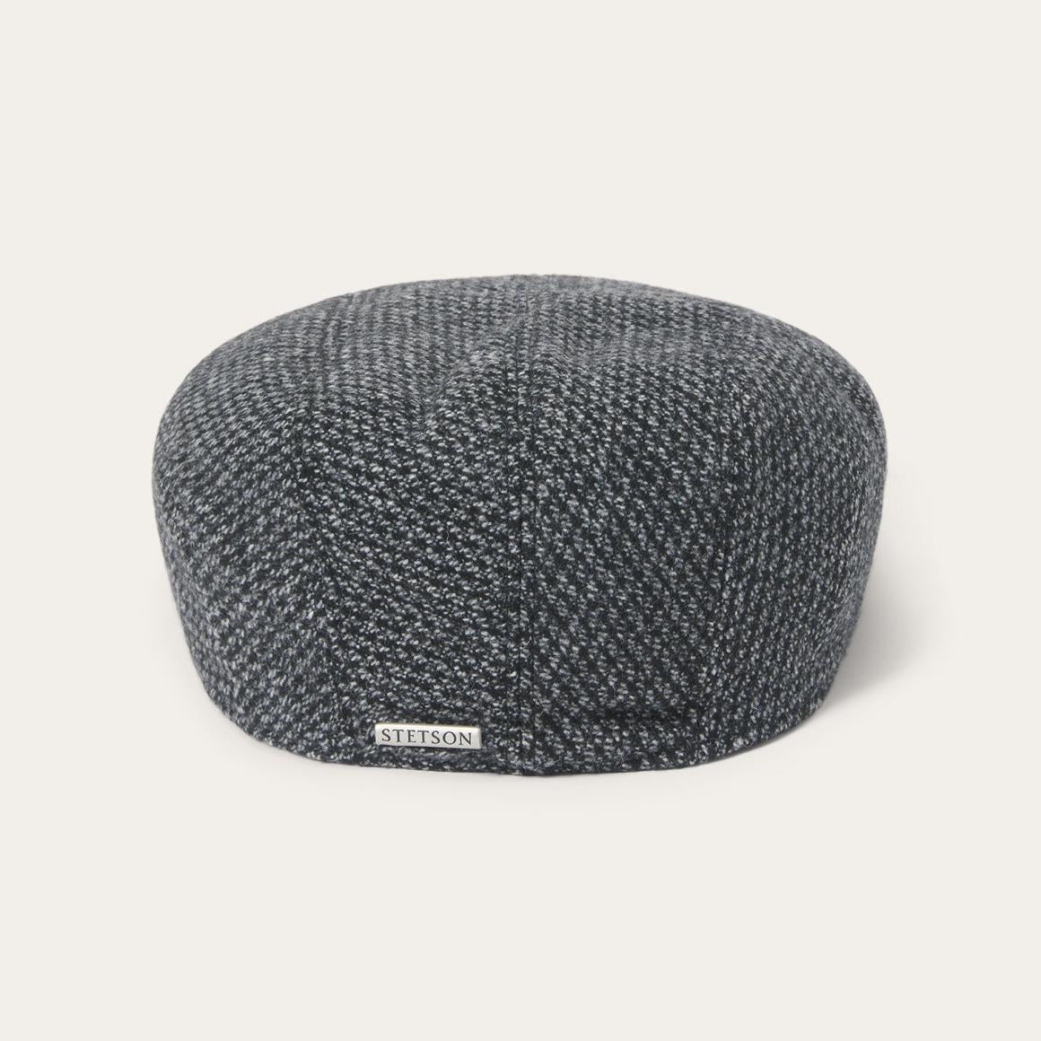 Wool Ivy Cap Grey Mix Men/Women Stetson Caps & Truckers